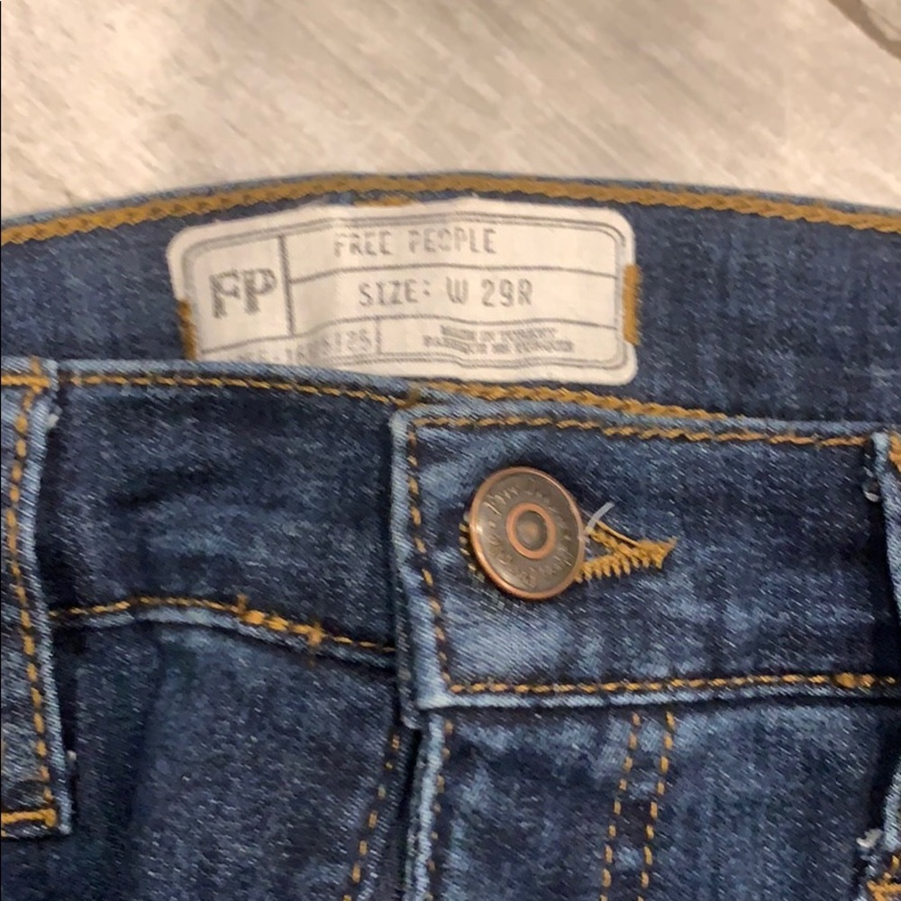 Free people distressed Jean